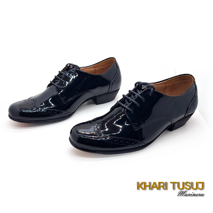 Derby "Estelar" - Brogue Cuero Charol