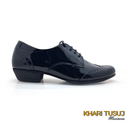 Derby "Estelar" - Brogue Cuero Charol