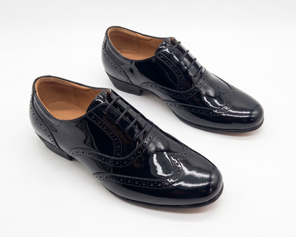 Oxford Picado - Cuero Charol