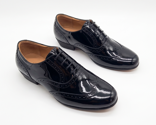 Oxford Picado - Cuero Charol