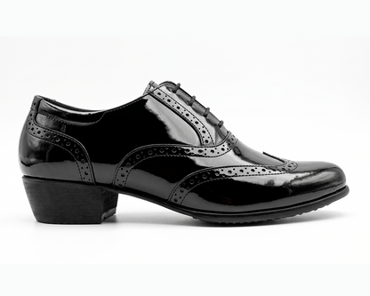 Oxford Picado - Cuero Charol