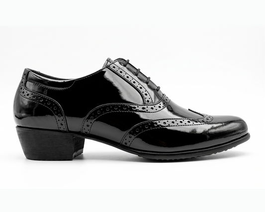 Oxford Picado - Cuero Charol